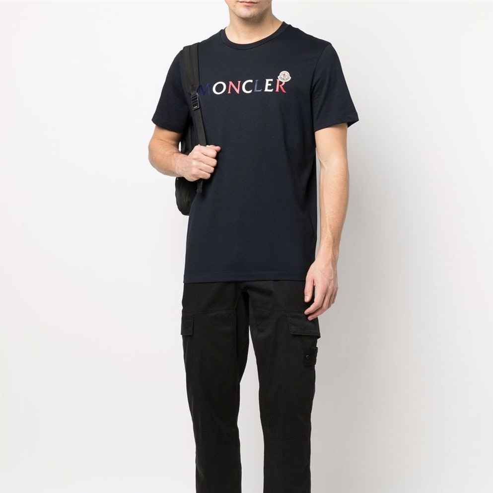 正規品 新品 タグ付き MONCLER モンクレール メンズ ロゴ tシャツ