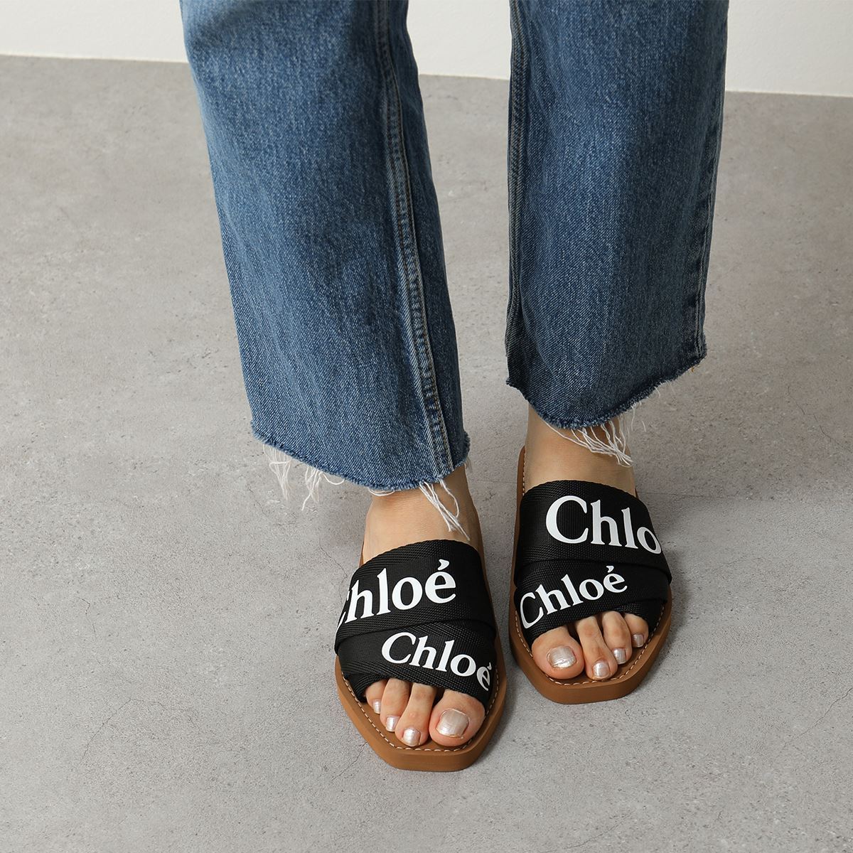値下げ】 クロエ サンダル Chloe 37 woody 靴 - bestcheerstone.com