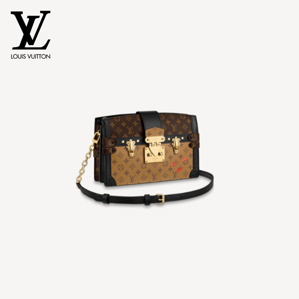 Louis Vuitton Trunk Clutch Reverse Monogram Canvas