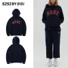 5252 BY O!Oi OiOi パーカー SIGNATURE HOODIE シグネチャーパーカー 23秋 男女兼用 ネイビー (6)