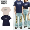 Marithe + Francois Girbaud マリテフランソワジルボー Tシャツ CLASSIC LOGO TEE 男女兼用 KHAKI BEIGE NAVY (2)