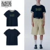 Marithe + Francois Girbaud マリテフランソワジルボー Tシャツ M VINTAGE BASEBALL RINGER TEE 24SS春夏 男女兼用 NAVY (1)