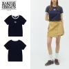 Marithe + Francois Girbaud マリテフランソワジルボー Tシャツ W CLASSIC LOGO RINGER TEE 24SS春夏 レディース navy (2)