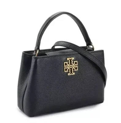 Tory Burch トリーバーチ バッグ Micro Satchel ブリテン マイクロ サッチェル バッグ レディース ブラック – Simpl  White