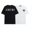 AMIRI アミリ Tシャツ 男女兼用 2024春夏秋 ブラック ホワイト 01