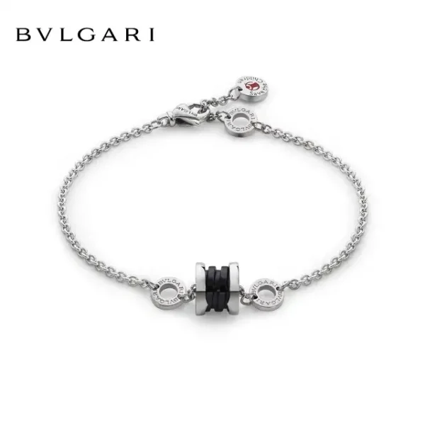 BVLGARI ブルガリ ブレスレット セーブ・ザ・チルドレン Save the Children レディース ブラック BR857428 (1)