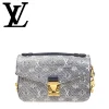 LOUIS VUITTON ルイヴィトン POCHETTE MÉTIS EAST WEST ポシェット･メティス EW ショルダーバッグ ブルー レディース M22834 1