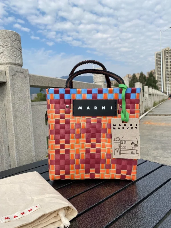 Marni マルニ ハンドバッグ レディース 織バッグ 01