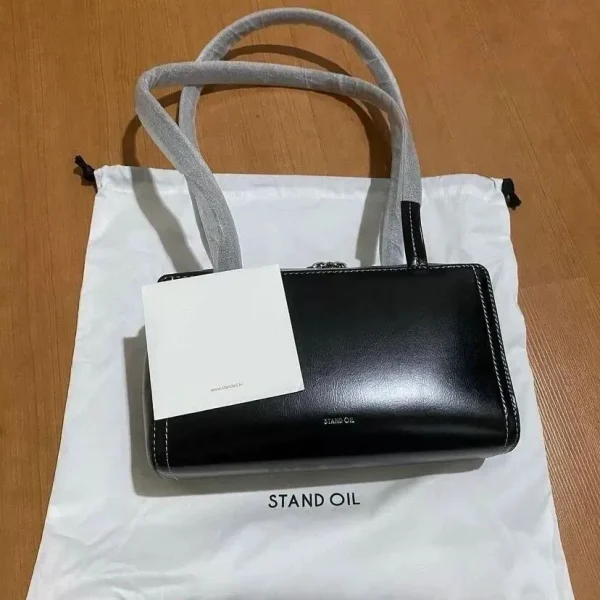 STAND OIL スタンドオイル ハンドバッグ レディース ブラック 01