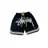 STÜSSY ステューシー ショートパンツ・ハーフパンツ 2024夏 メンズ ブラック 01