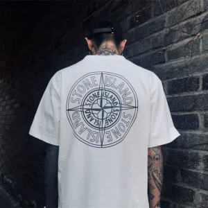 Stone Island ストーンアイランド Tシャツ メンズ ホワイト 01