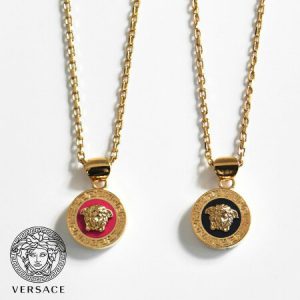 VERSACE ヴェルサーチ メデューサ グレカ Medusa Greca ネックレス レディース 1008781 (1)