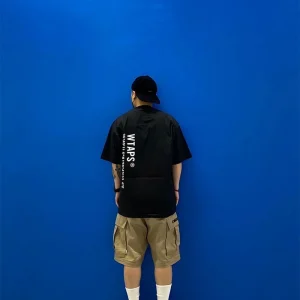 WTAPS ダブルタップス TEE WTAPS Tシャツ メンズ ブラック モスグリーン 01