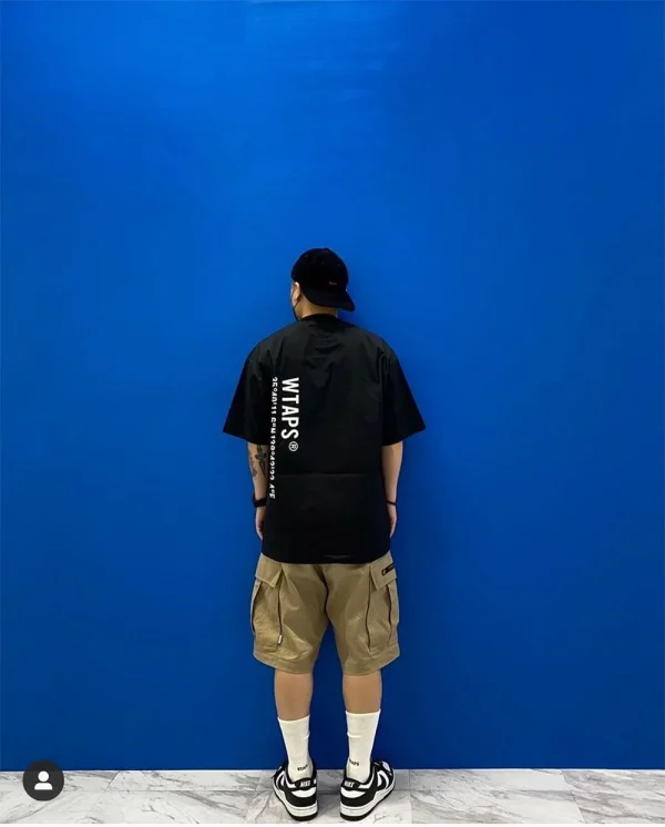 WTAPS ダブルタップス TEE WTAPS Tシャツ メンズ ブラック モスグリーン 01